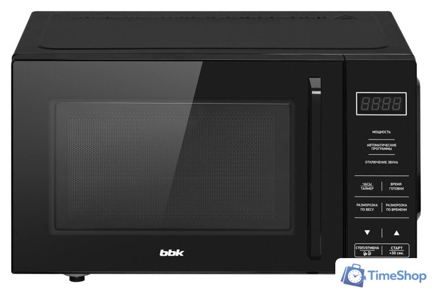 Микроволновая печь BBK 20MWS-750S/B - Изображение №6 — Интернет-магазин Time-Shop
