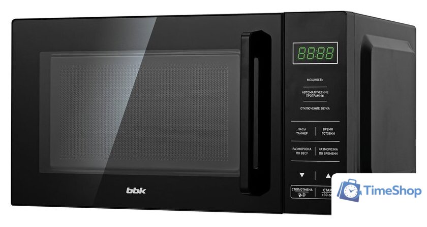 Микроволновая печь BBK 20MWS-750S/B - Изображение №2 — Интернет-магазин Time-Shop