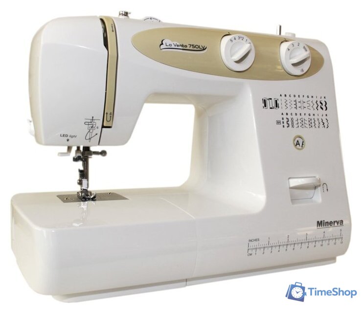 Электромеханическая швейная машина Minerva La Vento 750LV - Изображение №3 — Интернет-магазин Time-Shop