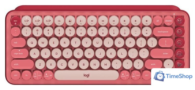 Клавиатура Logitech Pop Keys Heartbreaker 920-010718 - Изображение №1 — Интернет-магазин Time-Shop
