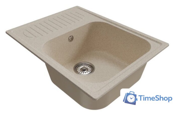 Кухонная мойка Mixline ML-GM18 551973 (бежевый) - Изображение №2 — Интернет-магазин Time-Shop
