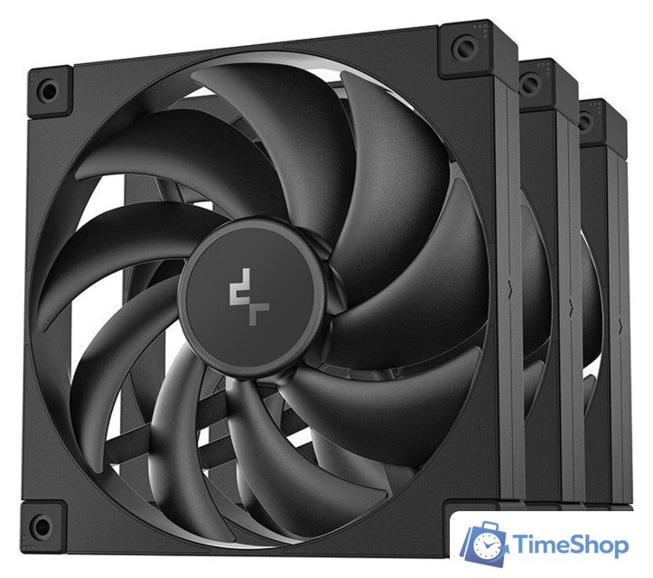 Комплект вентиляторов для корпуса DeepCool FD14-3 IN 1 R-FD14-BKNPN3-G - Изображение №1 — Интернет-магазин Time-Shop