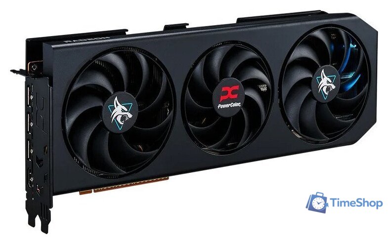 Видеокарта PowerColor Hellhound AMD Radeon RX 9070 16GB GDDR6 RX9070 16G-L/OC - Изображение №1 — Интернет-магазин Time-Shop