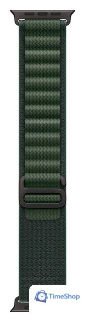 Умные часы Apple Watch Ultra 2 LTE 49 мм (титановый корпус, черный/темно-зеленый, ремешок из полиэстера S) - Изображение №3 — Интернет-магазин Time-Shop