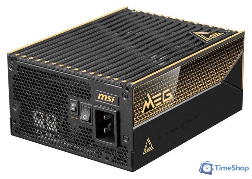 Блок питания MSI MEG Ai1600T PCIE5 - Изображение №1 — Интернет-магазин Time-Shop