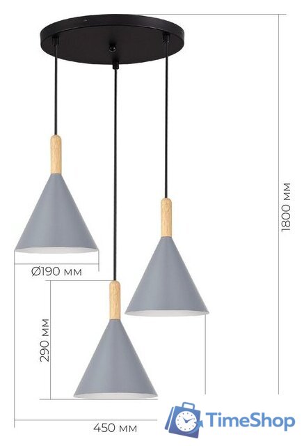 Подвесная люстра Evoluce SLE1255-433-03 - Изображение №4 — Интернет-магазин Time-Shop