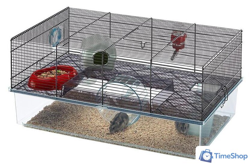 Клетка Ferplast Favola (прозрачный) 57901470 - Изображение №5 — Интернет-магазин Time-Shop