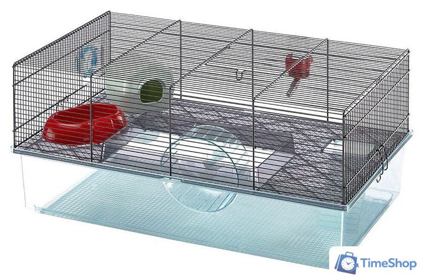 Клетка Ferplast Favola (прозрачный) 57901470 - Изображение №1 — Интернет-магазин Time-Shop