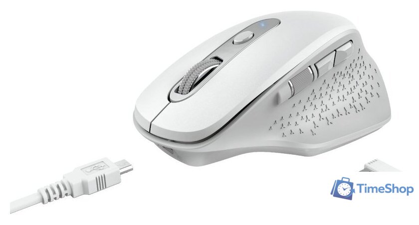Мышь Trust OZAA (белый) - Изображение №6 — Интернет-магазин Time-Shop