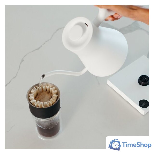 Электрический чайник Fellow Stagg EKG Pro (белый) - Изображение №4 — Интернет-магазин Time-Shop