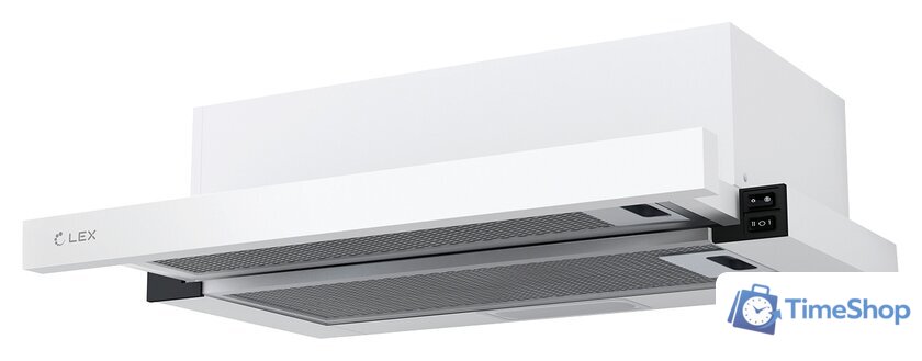 Кухонная вытяжка LEX Hubble 500 (белый) - Изображение №1 — Интернет-магазин Time-Shop