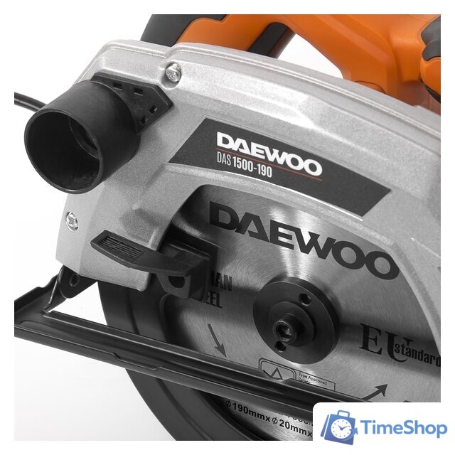 Дисковая (циркулярная) пила Daewoo Power DAS 1500-190 - Изображение №4 — Интернет-магазин Time-Shop