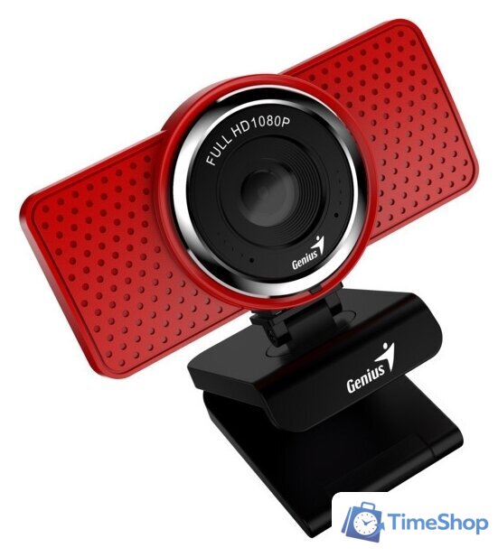 Веб-камера Genius ECam 8000 (красный) - Изображение №4 — Интернет-магазин Time-Shop