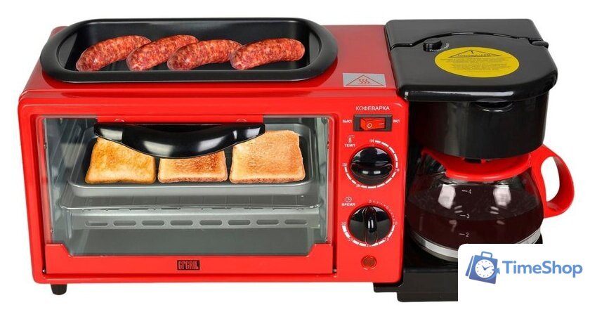 Мини-печь GFgril GFBB-7 Breakfast Bar - Изображение №5 — Интернет-магазин Time-Shop