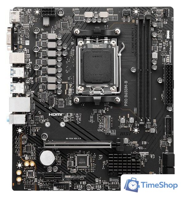 Материнская плата MSI Pro B650M-B - Изображение №1 — Интернет-магазин Time-Shop
