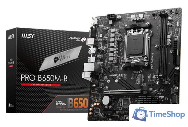 Материнская плата MSI Pro B650M-B - Изображение №2 — Интернет-магазин Time-Shop