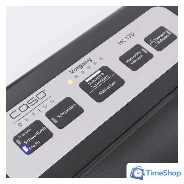 Вакуумный упаковщик CASO HC 170 - Изображение №7 — Интернет-магазин Time-Shop