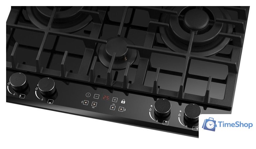 Варочная панель Weissgauff HGG 642 BGH Double Wok Timer - Изображение №6 — Интернет-магазин Time-Shop