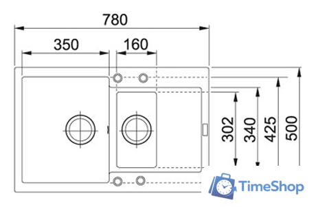 Кухонная мойка Franke MRG 651-78 (бежевый) - Изображение №2 — Интернет-магазин Time-Shop