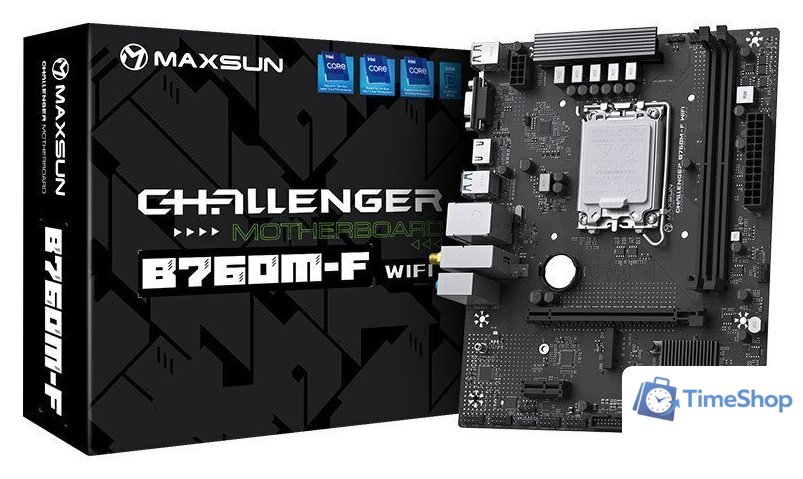 Материнская плата Maxsun Challenger B760M-F WiFi - Изображение №5 — Интернет-магазин Time-Shop
