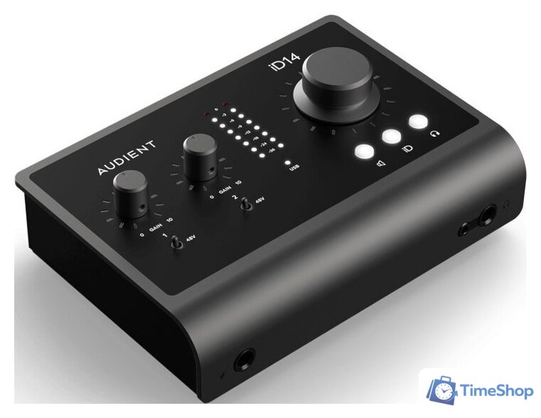 Аудиоинтерфейс Audient iD14 MKII - Изображение №4 — Интернет-магазин Time-Shop