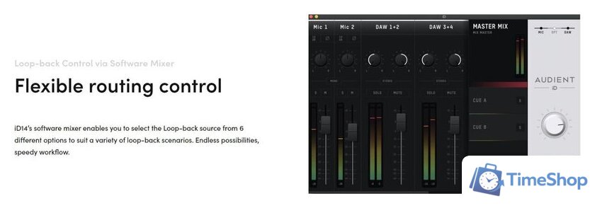 Аудиоинтерфейс Audient iD14 MKII - Изображение №16 — Интернет-магазин Time-Shop