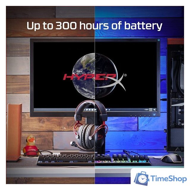 Наушники HyperX Cloud Alpha Wireless - Изображение №2 — Интернет-магазин Time-Shop