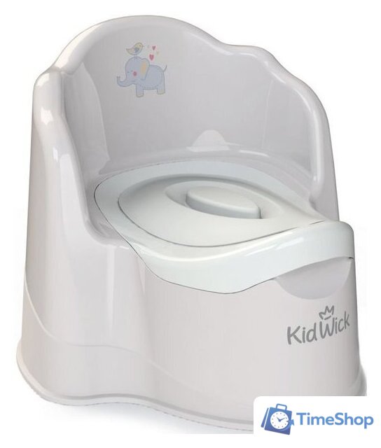 Детский горшок Kidwick Трон KW070402 (серый) - Изображение №1 — Интернет-магазин Time-Shop