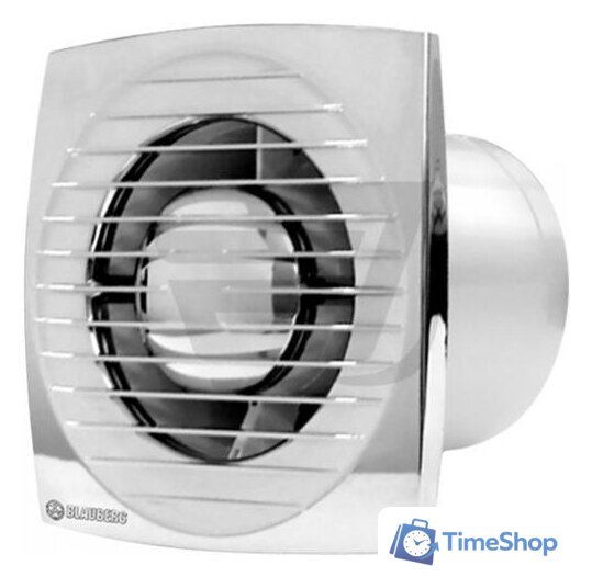Осевой вентилятор Blauberg Ventilatoren Bravo Chrome 100 - Изображение №1 — Интернет-магазин Time-Shop