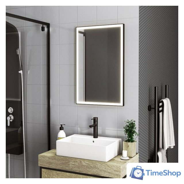  Teymi Зеркало Helmi 50x70 Black Edition T20302 - Изображение №3 — Интернет-магазин Time-Shop
