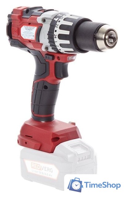 Ударная дрель-шуруповерт RedVerg RD-IS18BLCM/U (без АКБ) - Изображение №5 — Интернет-магазин Time-Shop