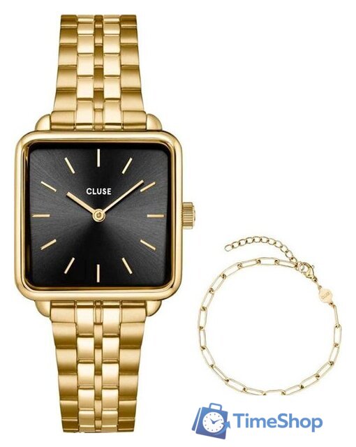 Наручные часы с украшением Cluse CG10325 - Изображение №1 — Интернет-магазин Time-Shop