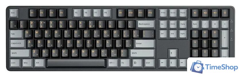 Клавиатура Ugreen KU103 (черный/серый) - Изображение №1 — Интернет-магазин Time-Shop