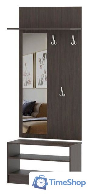 Стенка Памир ПВ-4 (венге/дуб белфорт) - Изображение №1 — Интернет-магазин Time-Shop