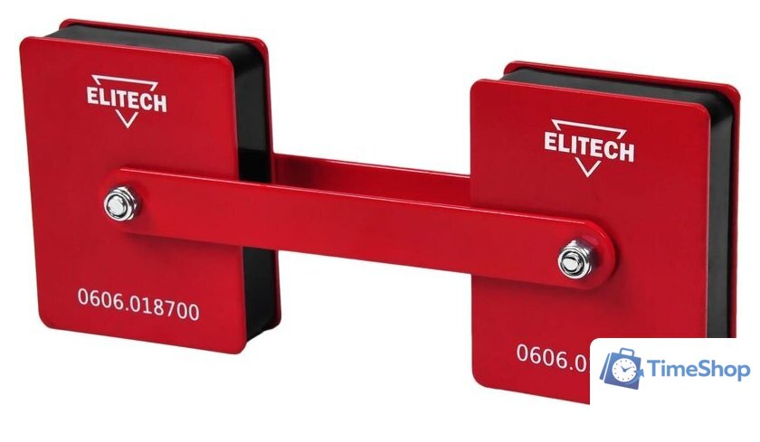 Угольник магнитный ELITECH 0606.018700 - Изображение №1 — Интернет-магазин Time-Shop