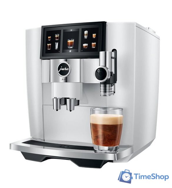Кофемашина JURA J8 Twin Diamond White EA 15594 - Изображение №2 — Интернет-магазин Time-Shop