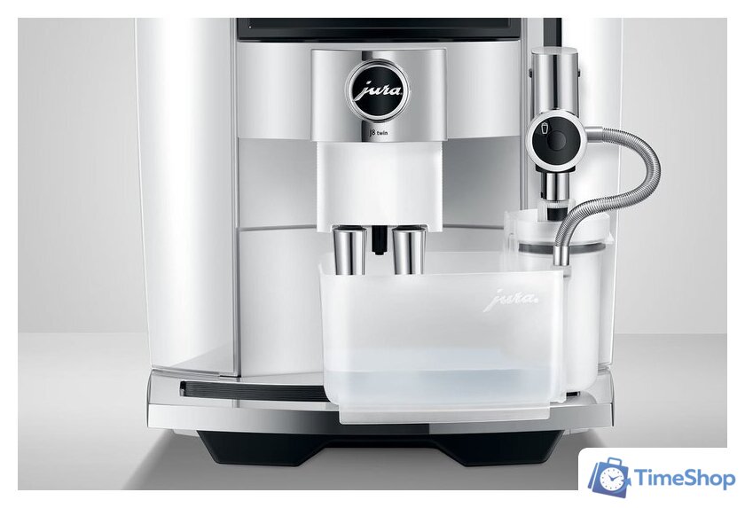 Кофемашина JURA J8 Twin Diamond White EA 15594 - Изображение №10 — Интернет-магазин Time-Shop