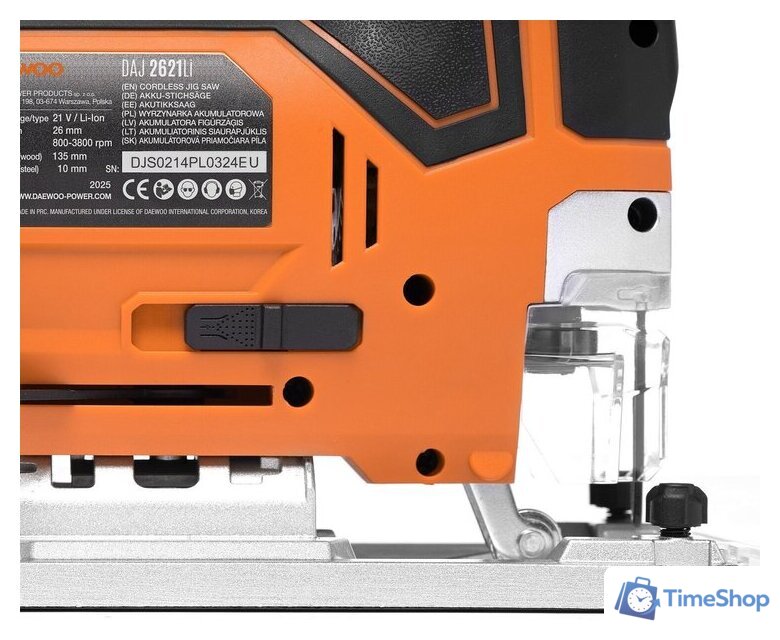 Электролобзик Daewoo Power DAJ 2621Li (без АКБ) - Изображение №13 — Интернет-магазин Time-Shop