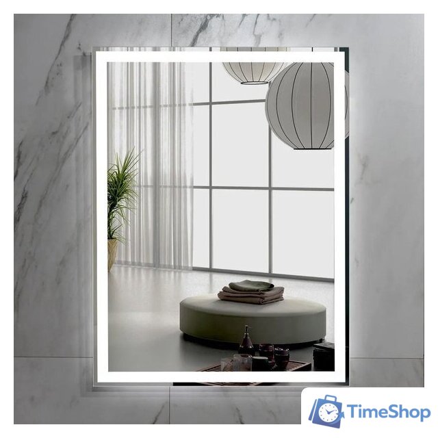  Пекам Зеркало Greta 50x80 greta-50x80 (с подсветкой) - Изображение №5 — Интернет-магазин Time-Shop