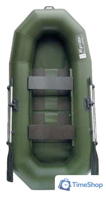 Гребная лодка Муссон H-270 РС (зеленый) - Изображение №1 — Интернет-магазин Time-Shop