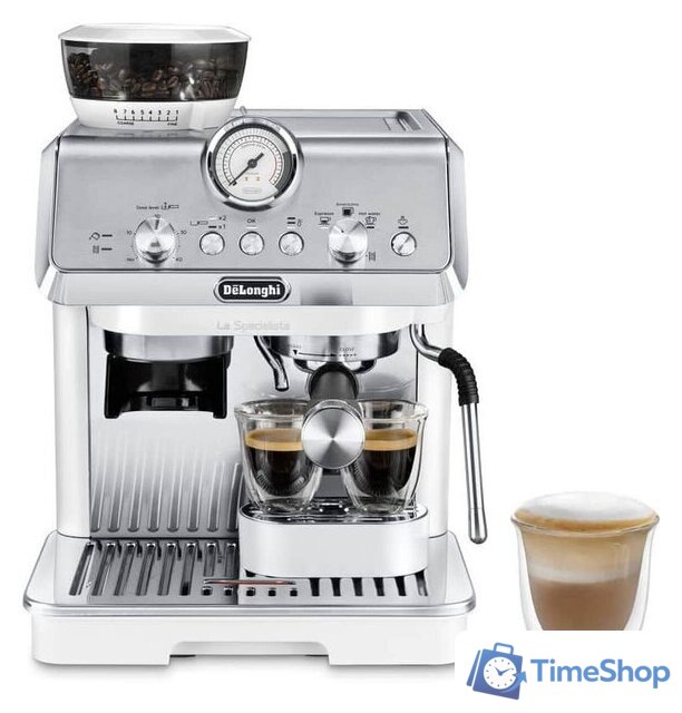 Кофемашина DeLonghi La Specialista Arte Manual EC9155.W - Изображение №1 — Интернет-магазин Time-Shop