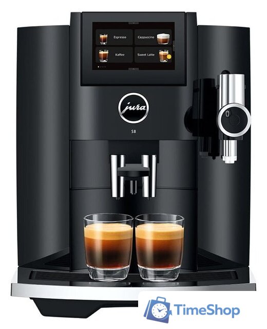 Кофемашина JURA S8 Piano Black EB 15482 - Изображение №1 — Интернет-магазин Time-Shop