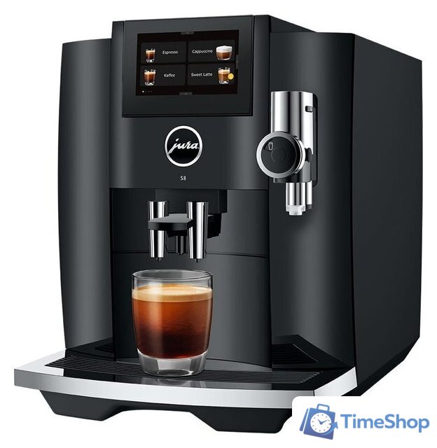 Кофемашина JURA S8 Piano Black EB 15482 - Изображение №2 — Интернет-магазин Time-Shop