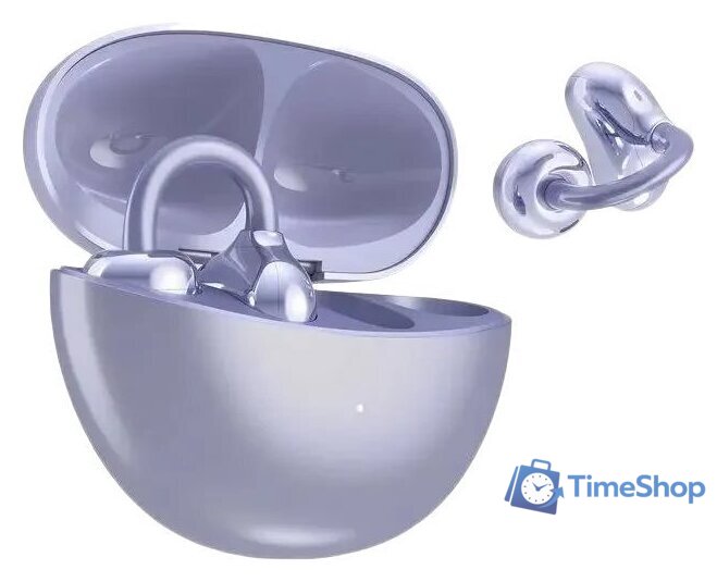 Наушники HONOR Choice Earbuds Clip (сиреневый, международная версия) - Изображение №1 — Интернет-магазин Time-Shop