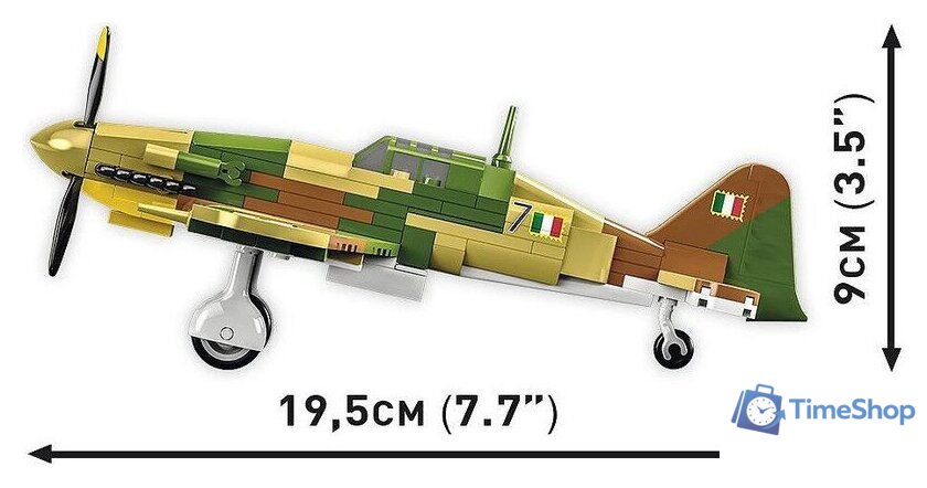 Конструктор Cobi Historical Collection WWII Fiat G.55 Centauro - Изображение №6 — Интернет-магазин Time-Shop