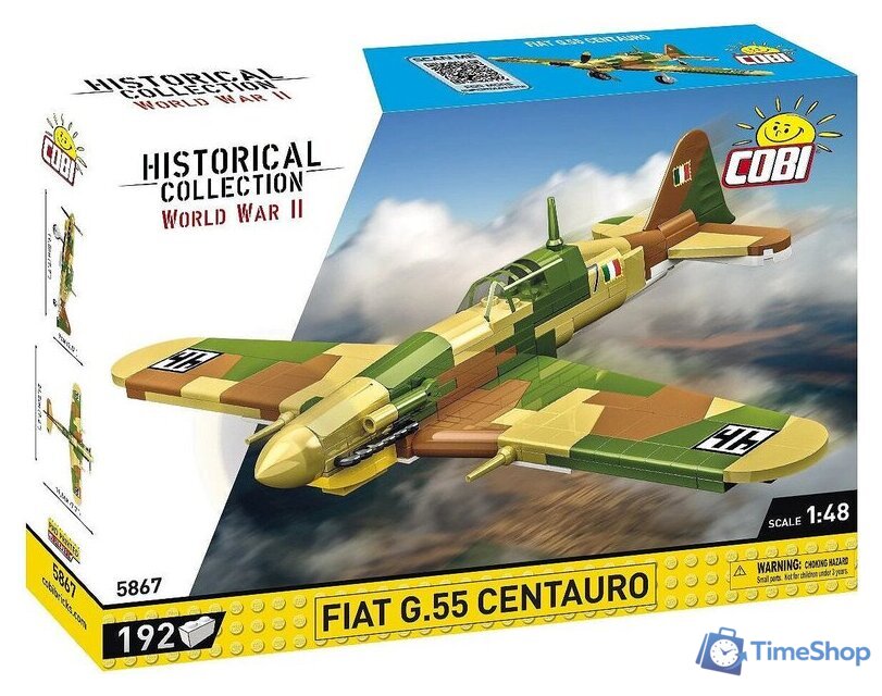 Конструктор Cobi Historical Collection WWII Fiat G.55 Centauro - Изображение №8 — Интернет-магазин Time-Shop