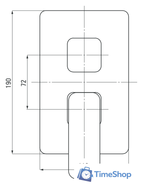 Смеситель без скрытого механизма Deante Hiacynt BXY 0QHM - Изображение №2 — Интернет-магазин Time-Shop