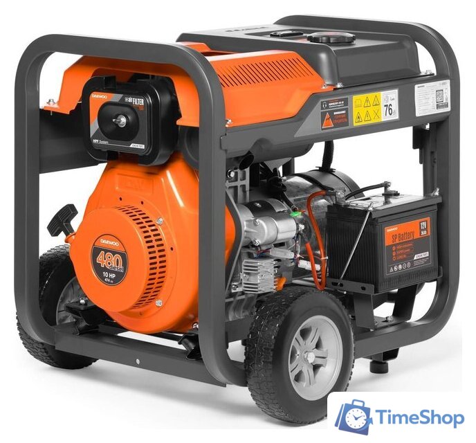 Дизельный генератор Daewoo Power DDAE 6000XE (2024) - Изображение №5 — Интернет-магазин Time-Shop