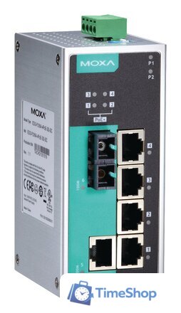 Неуправляемый коммутатор Moxa EDS-P206A-4PoE-T - Изображение №1 — Интернет-магазин Time-Shop