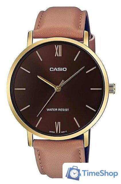 Наручные часы Casio MTP-VT01GL-5B - Изображение №1 — Интернет-магазин Time-Shop